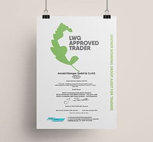 Klümpen – LWG Approved Trader.